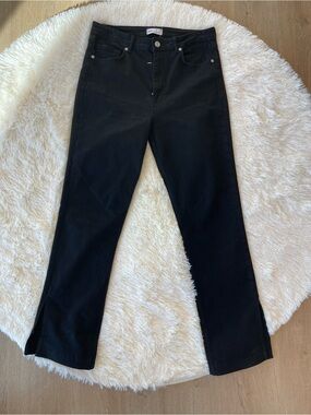 Zara Men's Black Bootcut Jeans